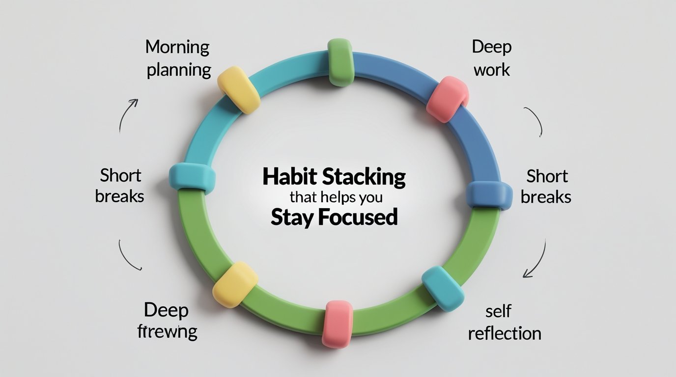 Habit Stacking That Helps You Stay Focused